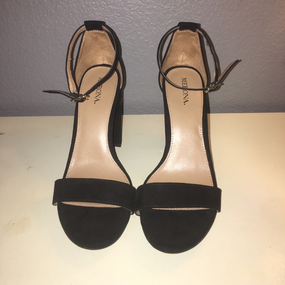 Black heels